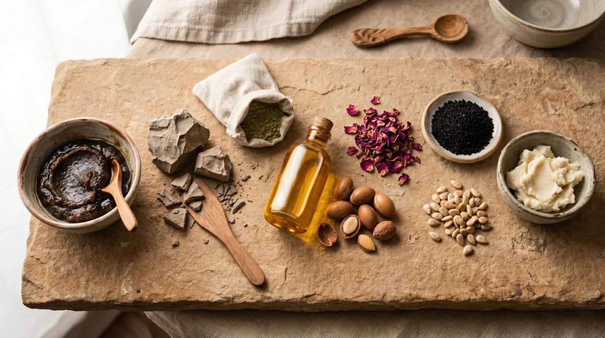 Glossaire beauté naturelle marocaine : 25 ingrédients incontournables