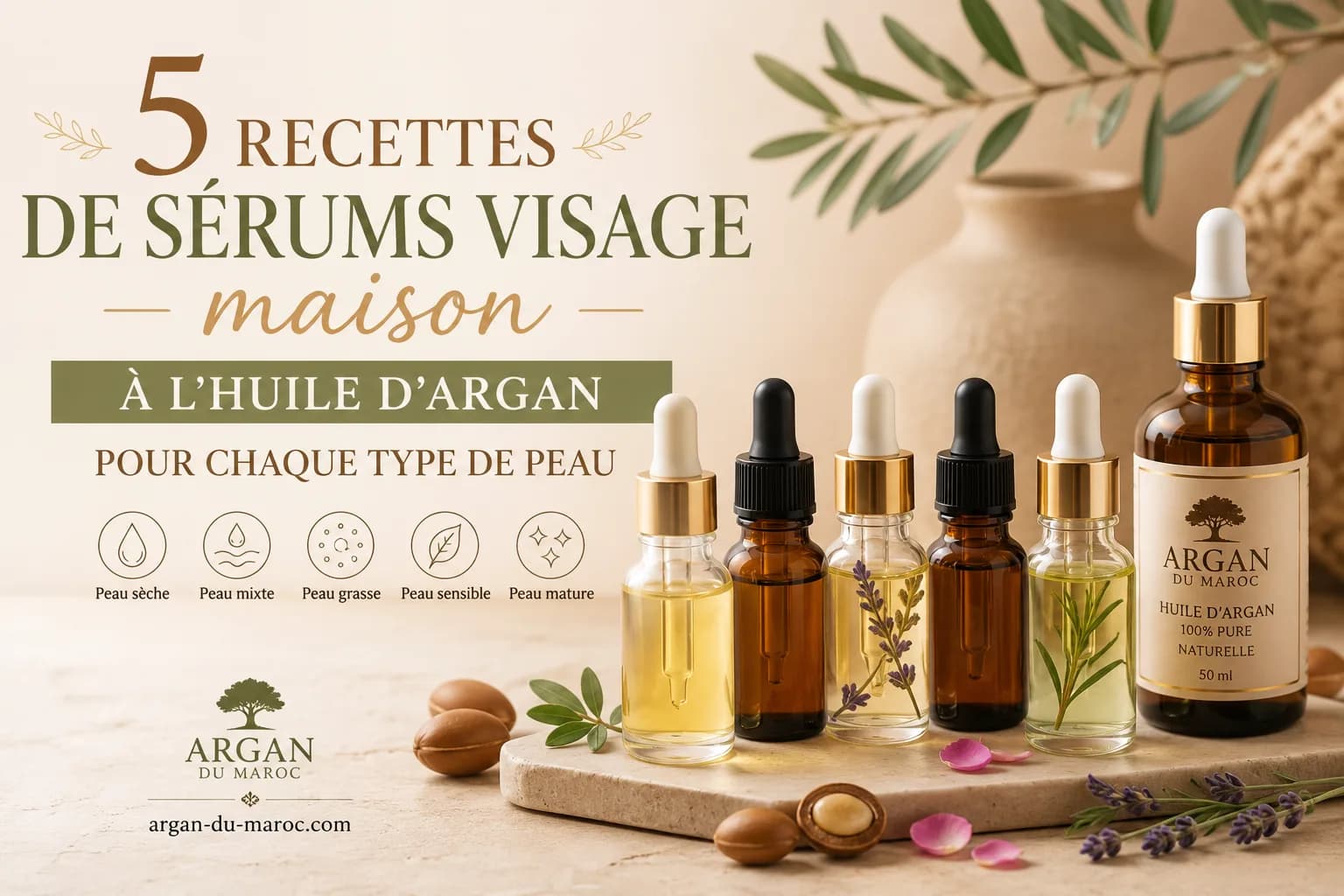 5 DIY Argan Oil Face Serum Recipes for Every Skin Type in 2024
