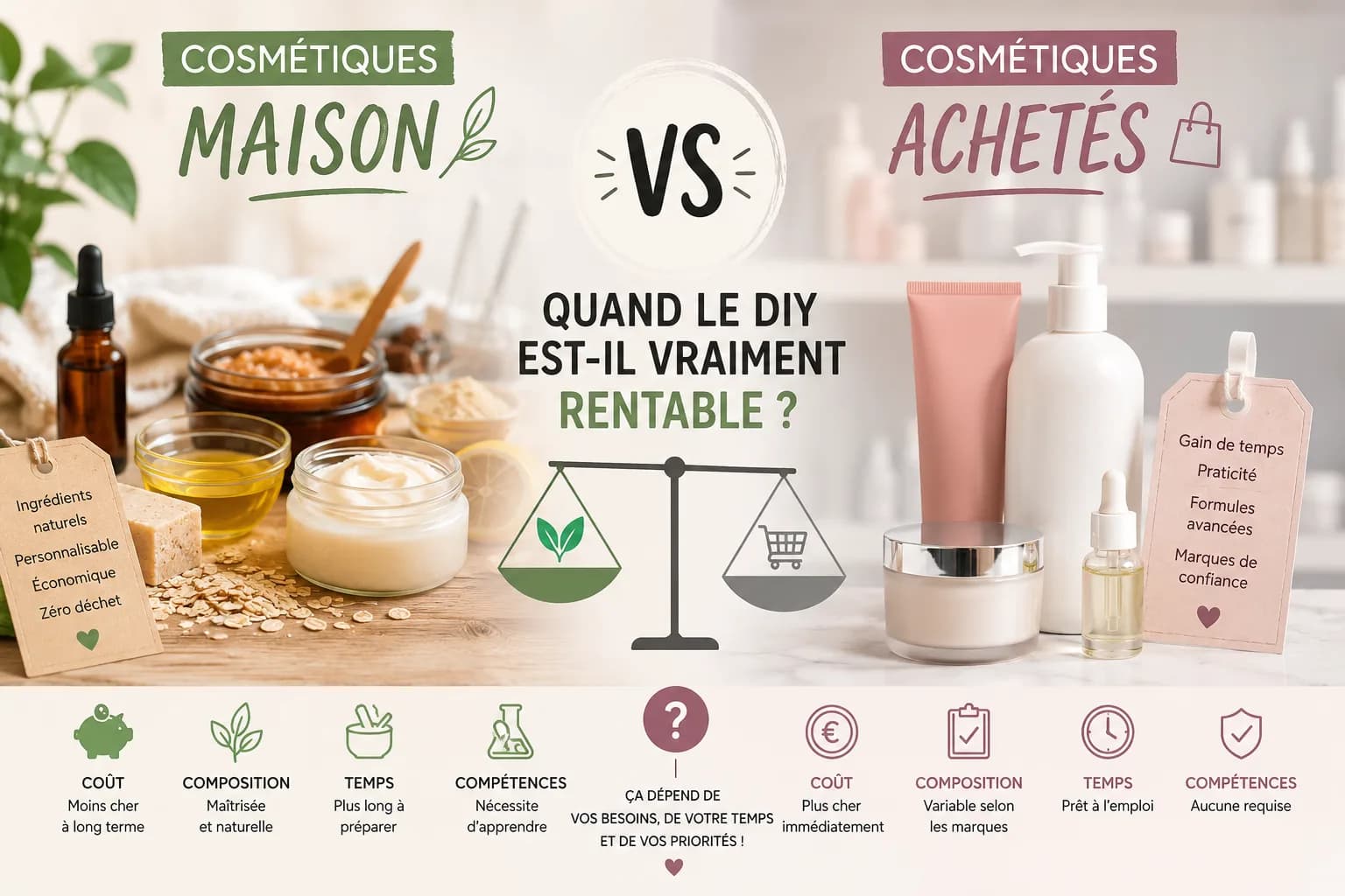 Homemade vs. Store-Bought Cosmetics: When is DIY Actually Worth It?