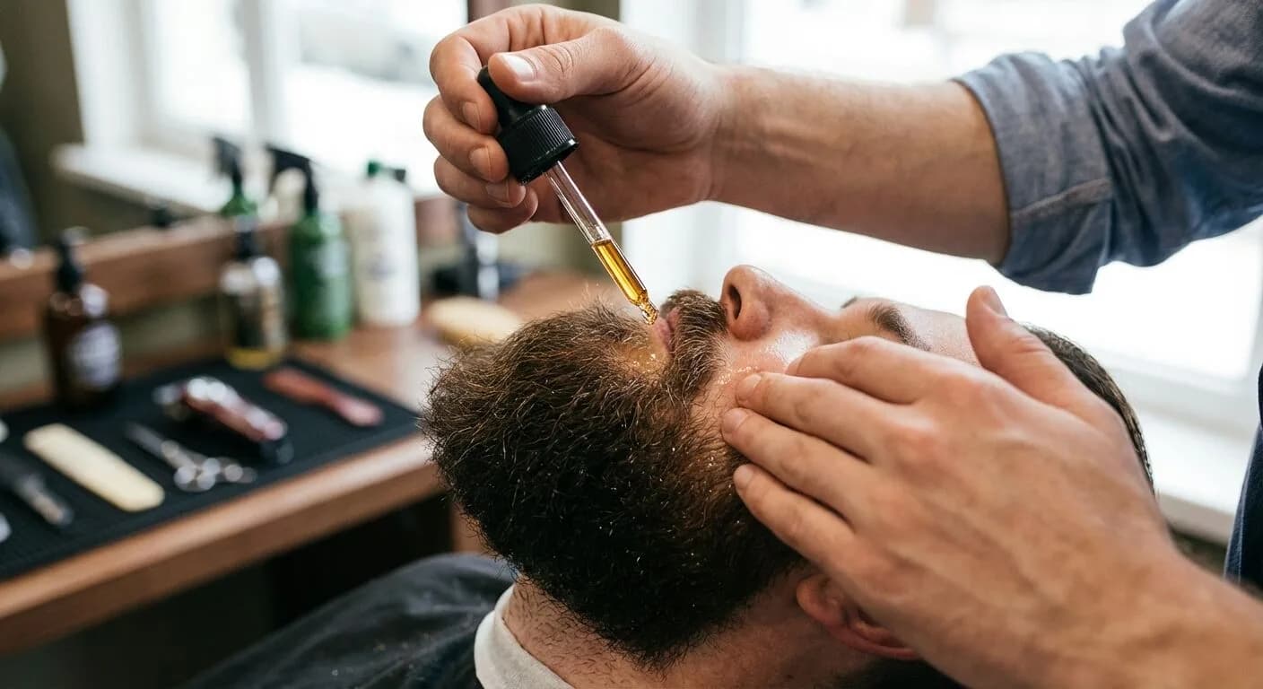 Huile d'argan pour barbe : guide complet pour les hommes