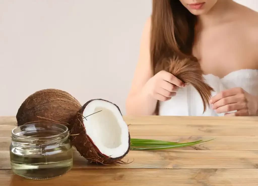 Huile de coco : la peau et les cheveux, mythes vs réalités